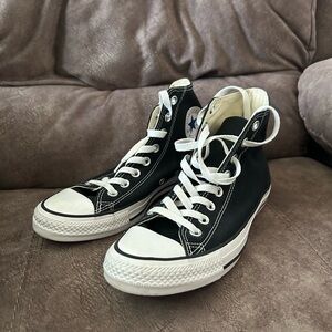 Women’s Black Converse High Top Sneakers